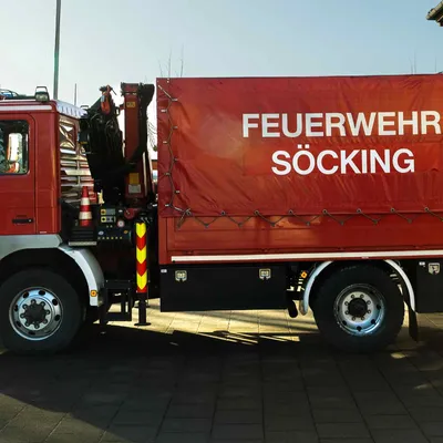 Versorgungs-LKW