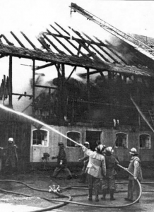 Brand am 25. Oktober 1969